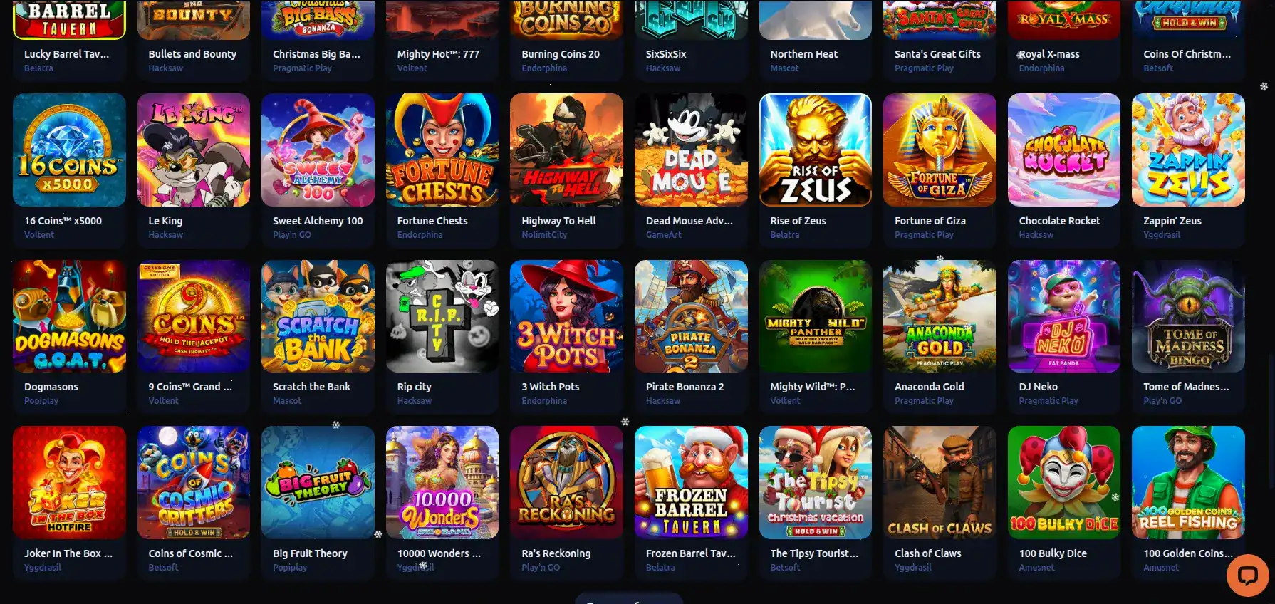 Игровая платформа Vulkan Stars на компьютере